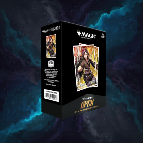 PRE-ORDER Magic The Gathering Final Fantasy Tifa Lockhart 105ct Apex Deck Protector Sleeves