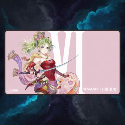 PRE-ORDER Magic The Gathering Final Fantasy Terra, Herald of Hope Stitched Edge Playmat