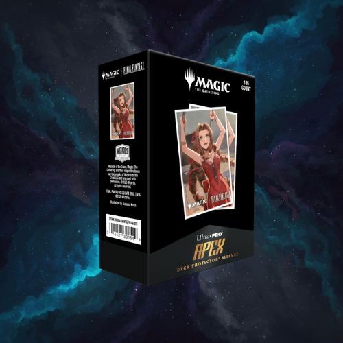 PRE-ORDER Magic The Gathering Final Fantasy Aerith Gainsborough 105ct Apex Deck Protector Sleeves