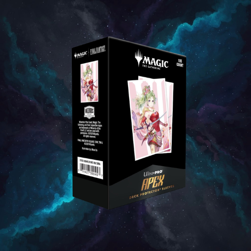 PRE-ORDER Magic The Gathering Final Fantasy Terra, Herald of Hope 105ct Apex Deck Protector Sleeves