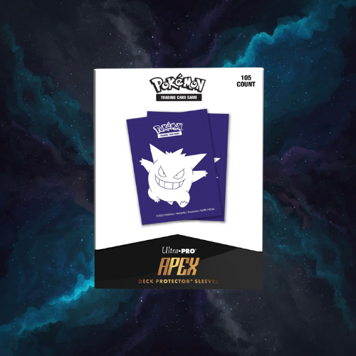 Pokémon Elite Gengar 105ct Apex Deck Protector Sleeves