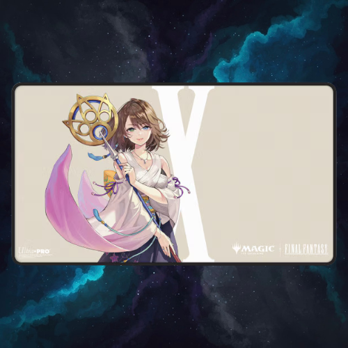 PRE-ORDER Magic The Gathering Final Fantasy Yuna, Grand Summoner Stitched Edge Playmat