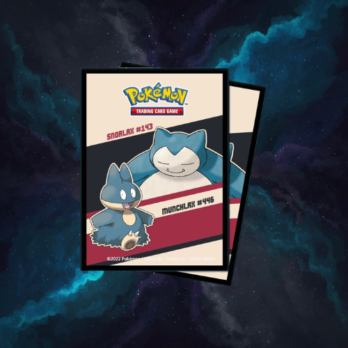 Snorlax & Munchlax 65ct Deck Protectors for Pokémon